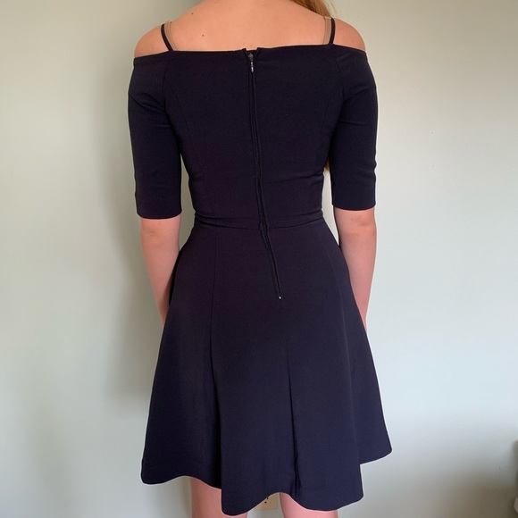 Navy Blue H&M Dress - Picture 2 of 4